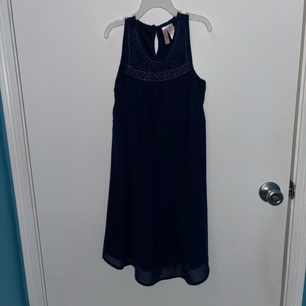 Navy Blue Kids Dress